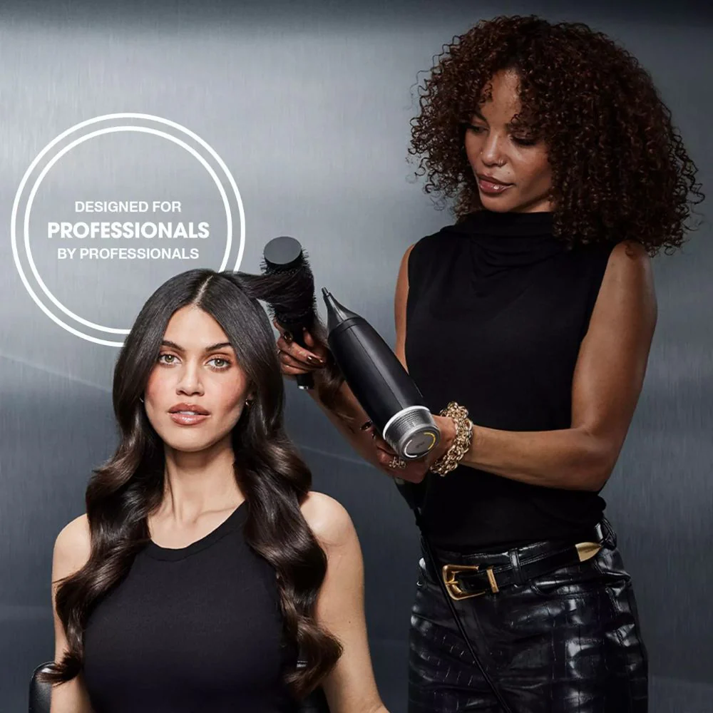 Professional Dual Air-Flow Hair Dryer - Matte Black - Image 6