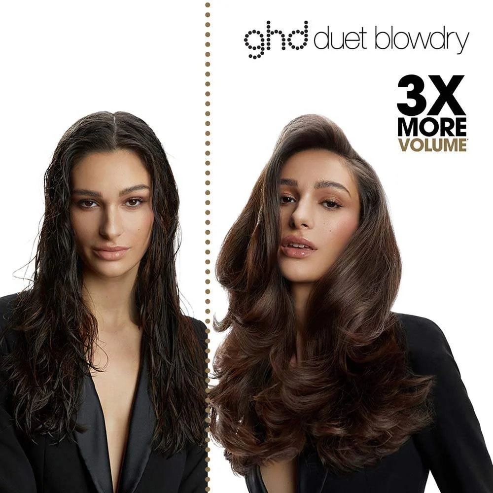 Duet Blowdry 2-in-1 Hot Air Brush - Black - Image 3