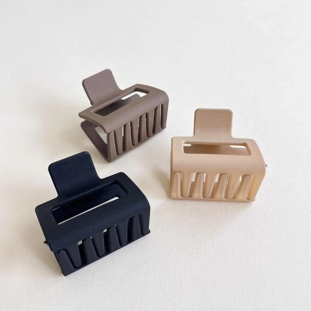 Haarklem midi beige - 5cm - Image 3
