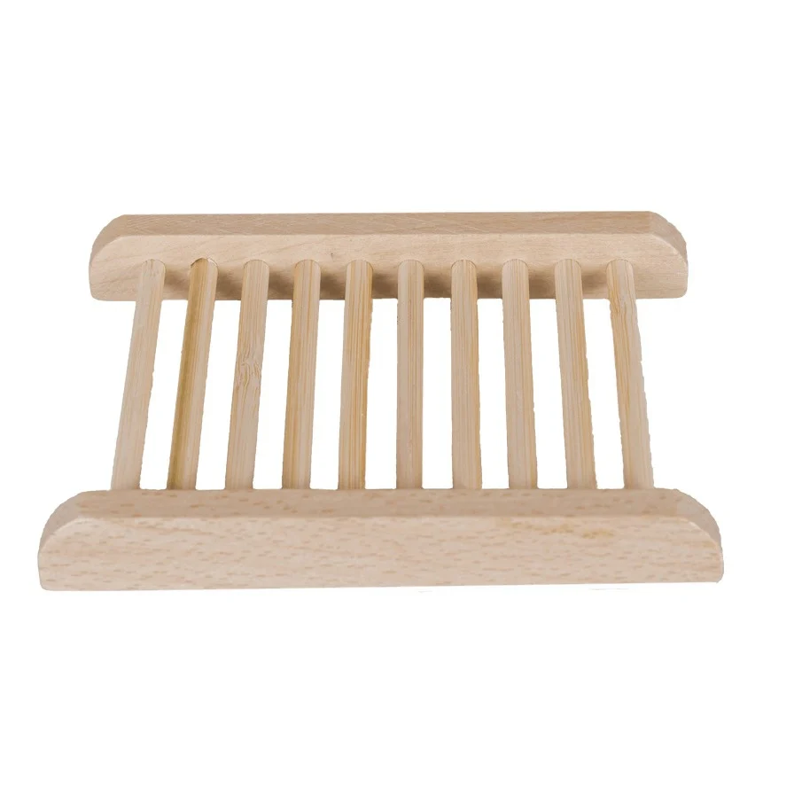 Shampoo Bar & Zeep Houder - Licht Hout