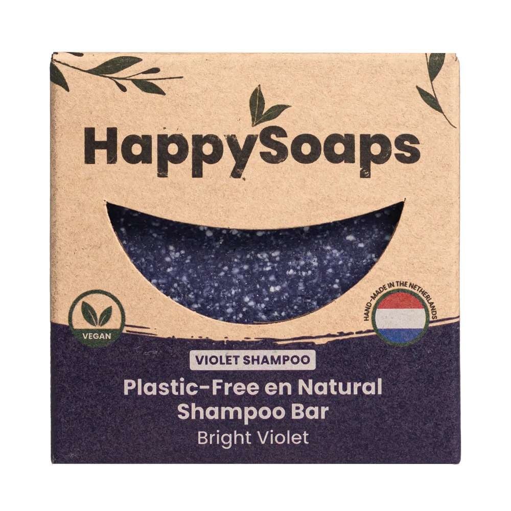 Bright Violet Blond- en Zilver Haar Shampoo Bar - 70g.