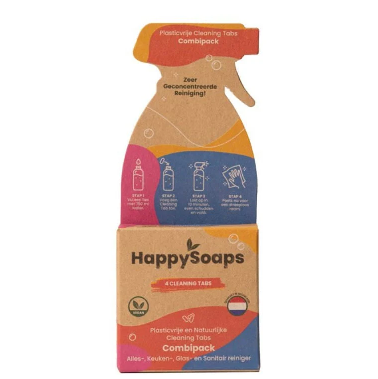 Cleaning Tabs Combipack - Alles-, keuken-, glas- en sanitairreiniger - 32g
