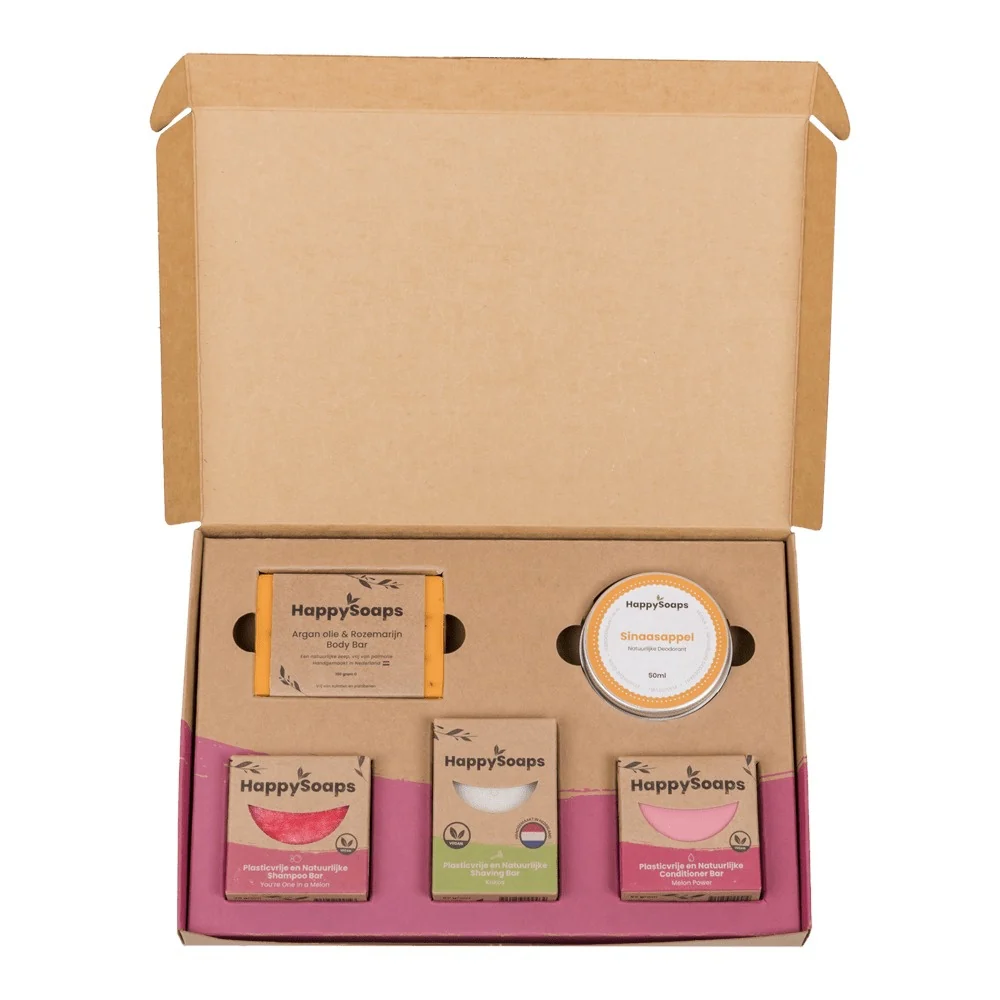 Plasticvrije Verzorging Giftbox Fruity Passion - Large