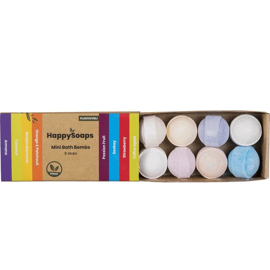 Mini Bath Bombs Tropical Fruits - 8st
