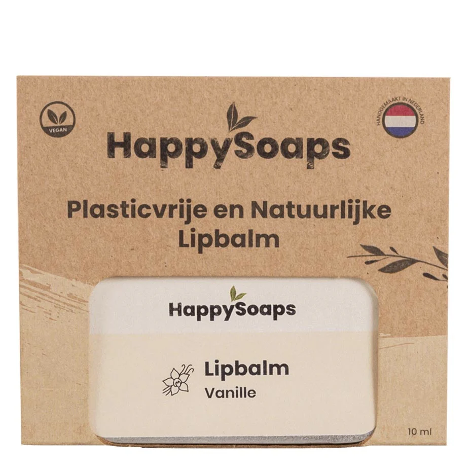 Plasticvrije & Natuurlijke Lipbalm Vanille - 10ml