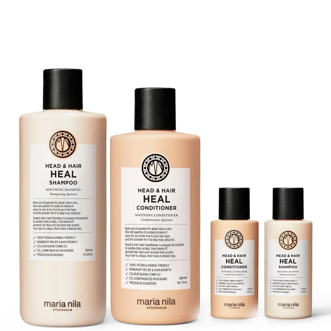 Heal Shampoo & Conditioner Set 350+300+100+100ml