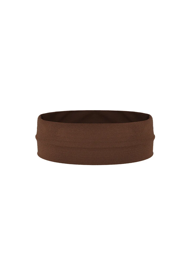 Nylon Haarband Bruin