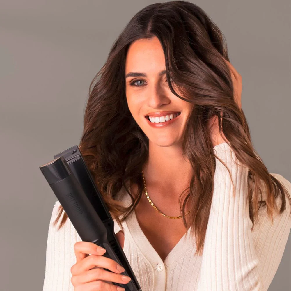 Professional Black Gold Steam Styler - Image 4