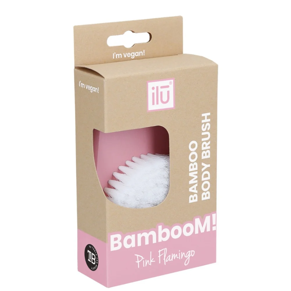 Bamboom! Body Brush Bamboo - Pink Flamingo - Image 2