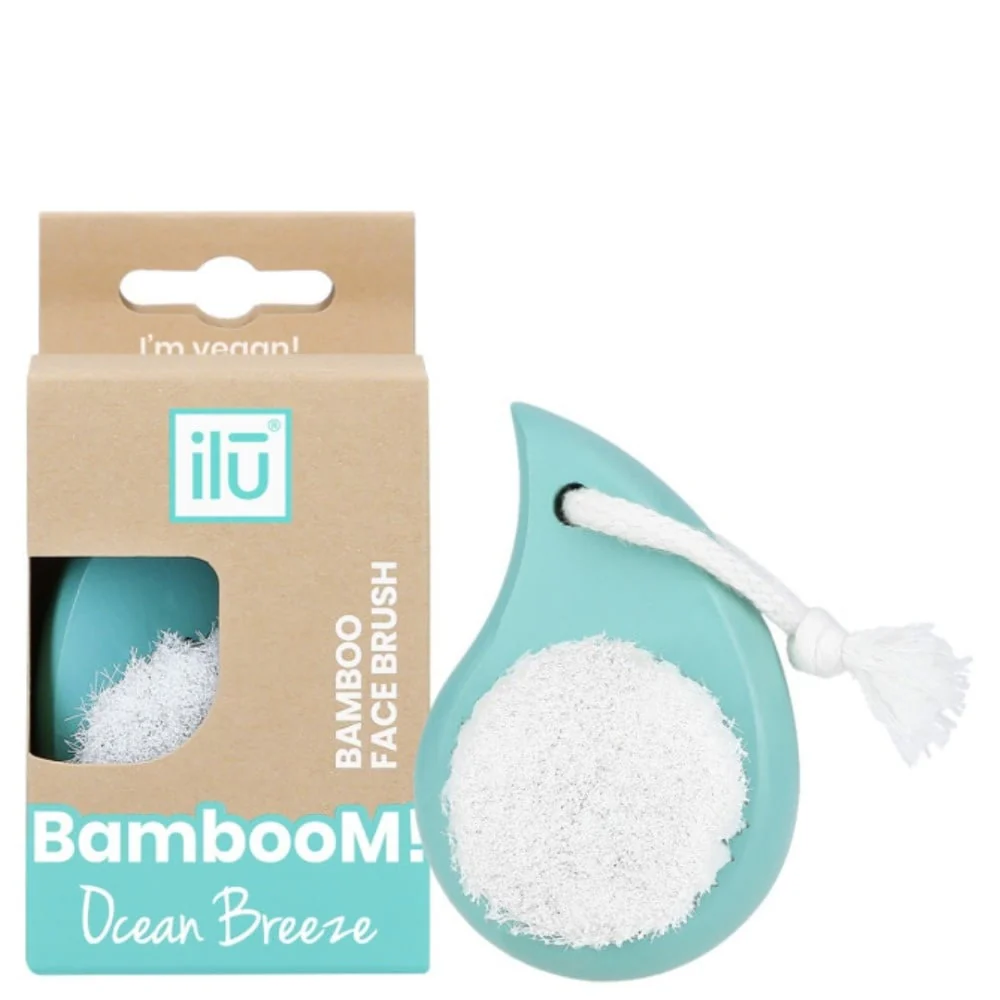 Bamboom! Face Brush Bamboo - Ocean Breeze