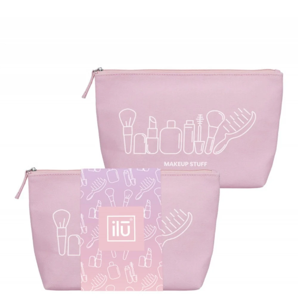 Eco Friendly Beauty Bag - Pink