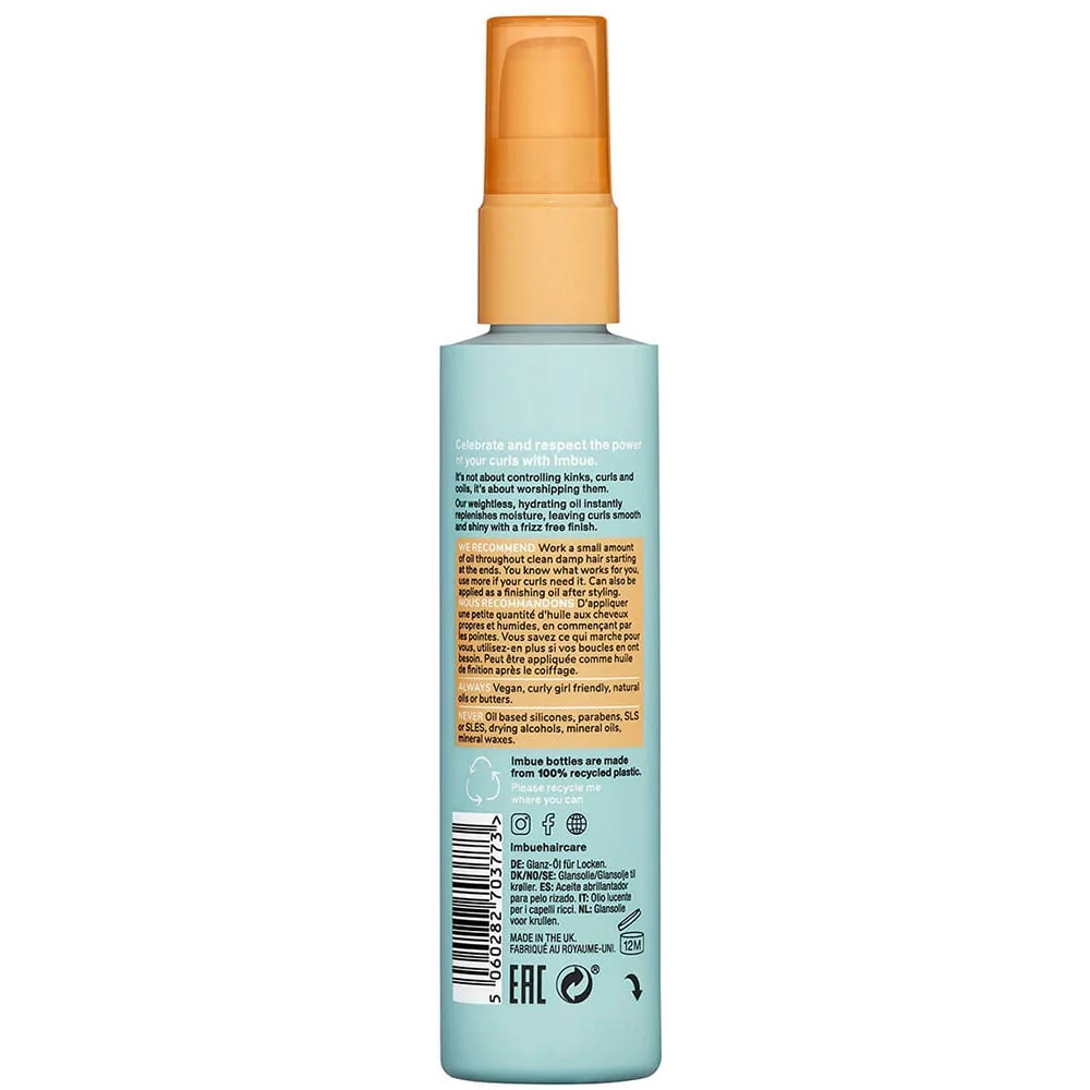 Curl Worshipping Shine Oil - 100ml - Image 2