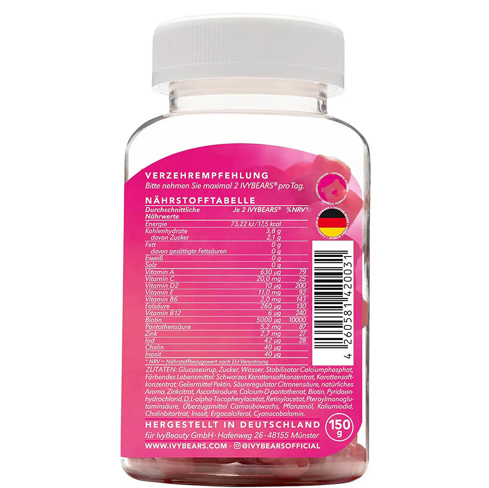 Hair Vitamins voor Vrouwen 3 Mnd - 180st - Image 8
