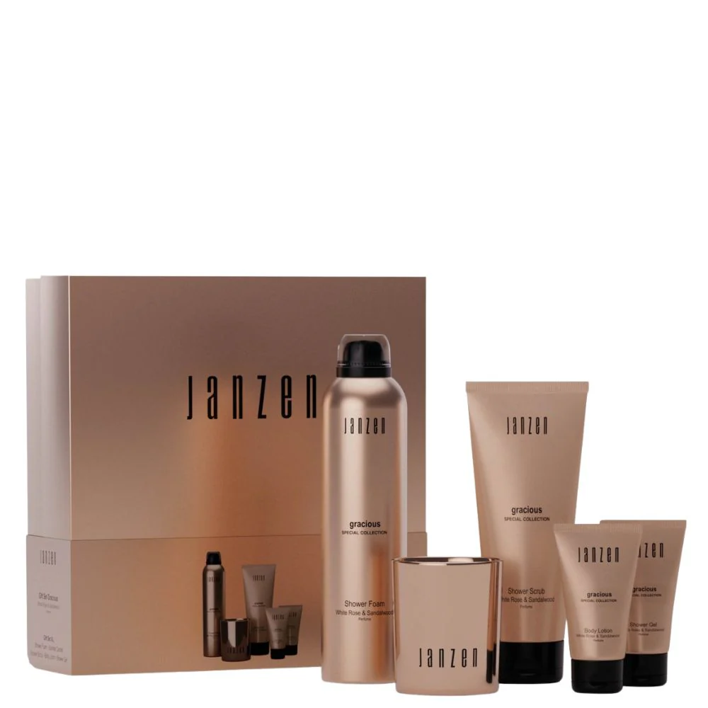 Gift Set Gracious Home & Body M - 2x200+2x40ml+120gr