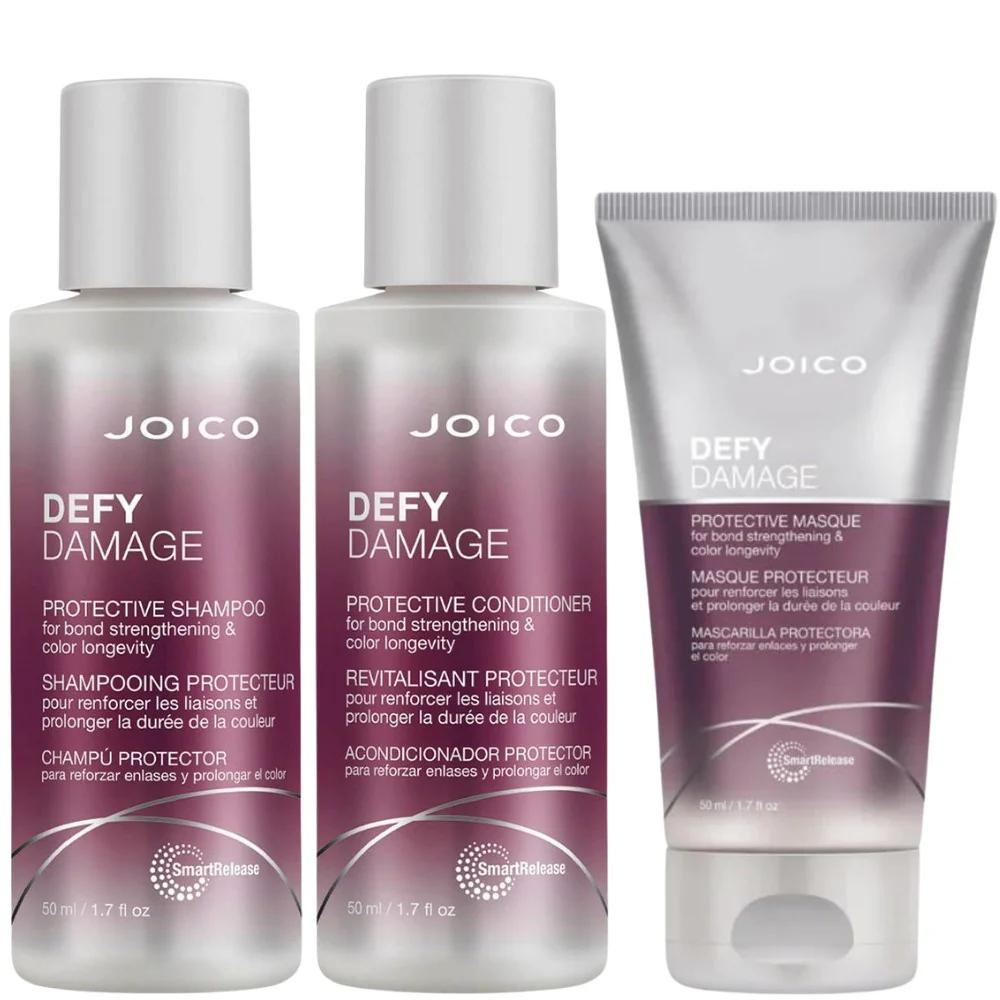 Defy Damage Protective Travel Set - 3x50ml