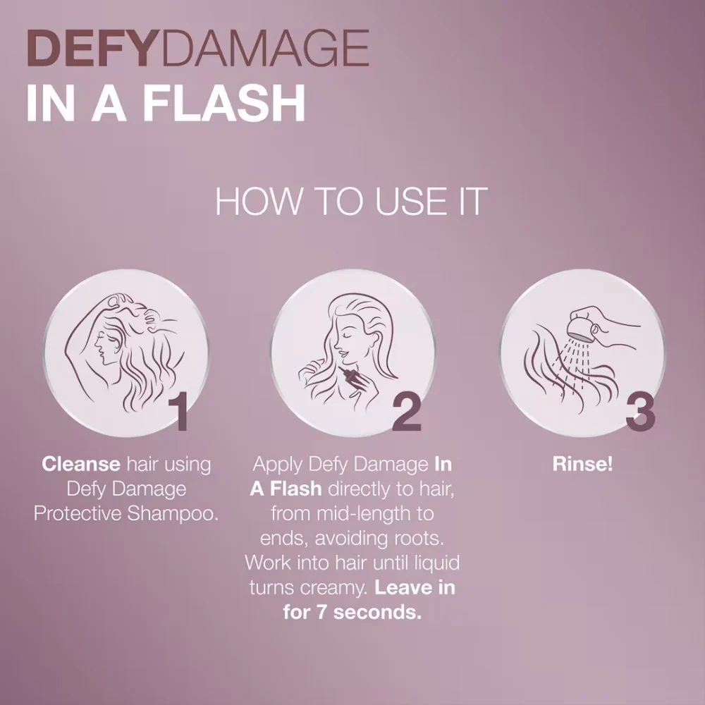 Defy Damage  In A Flash 7-Second Bond Builder - 200ml - Image 4
