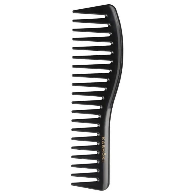 Wide Tooth Detangling Comb Sachiko - Wavy