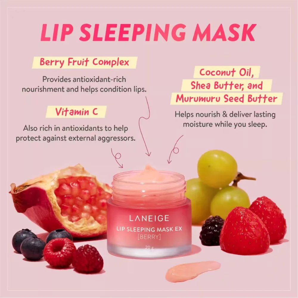 Berry Lip Sleeping Mask - 20gr - Image 2
