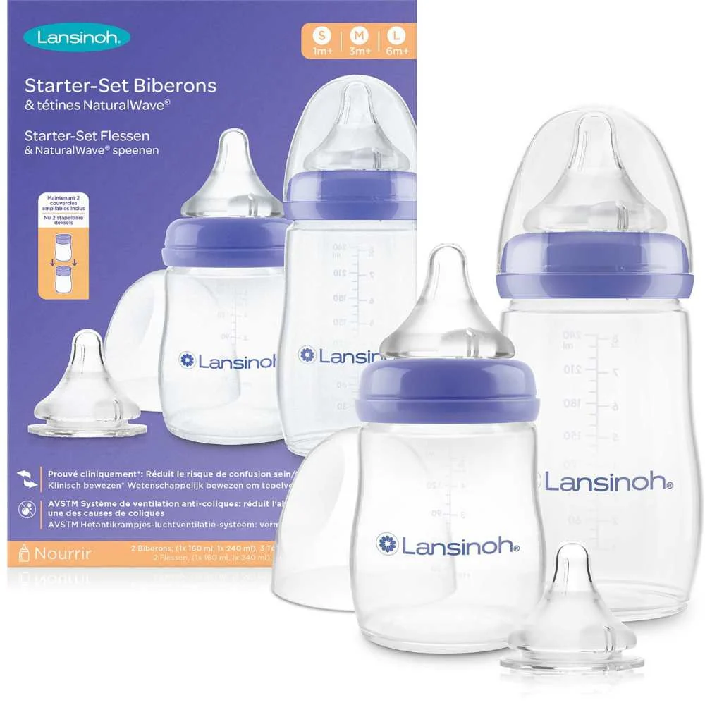 Babyflessen Starterset Natural Wave