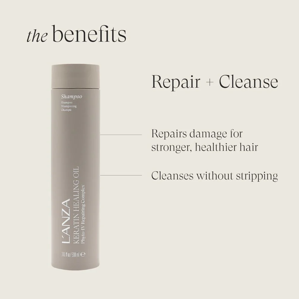 Keratin Healing Oil Lustrous Shampoo - 300ml - Image 3