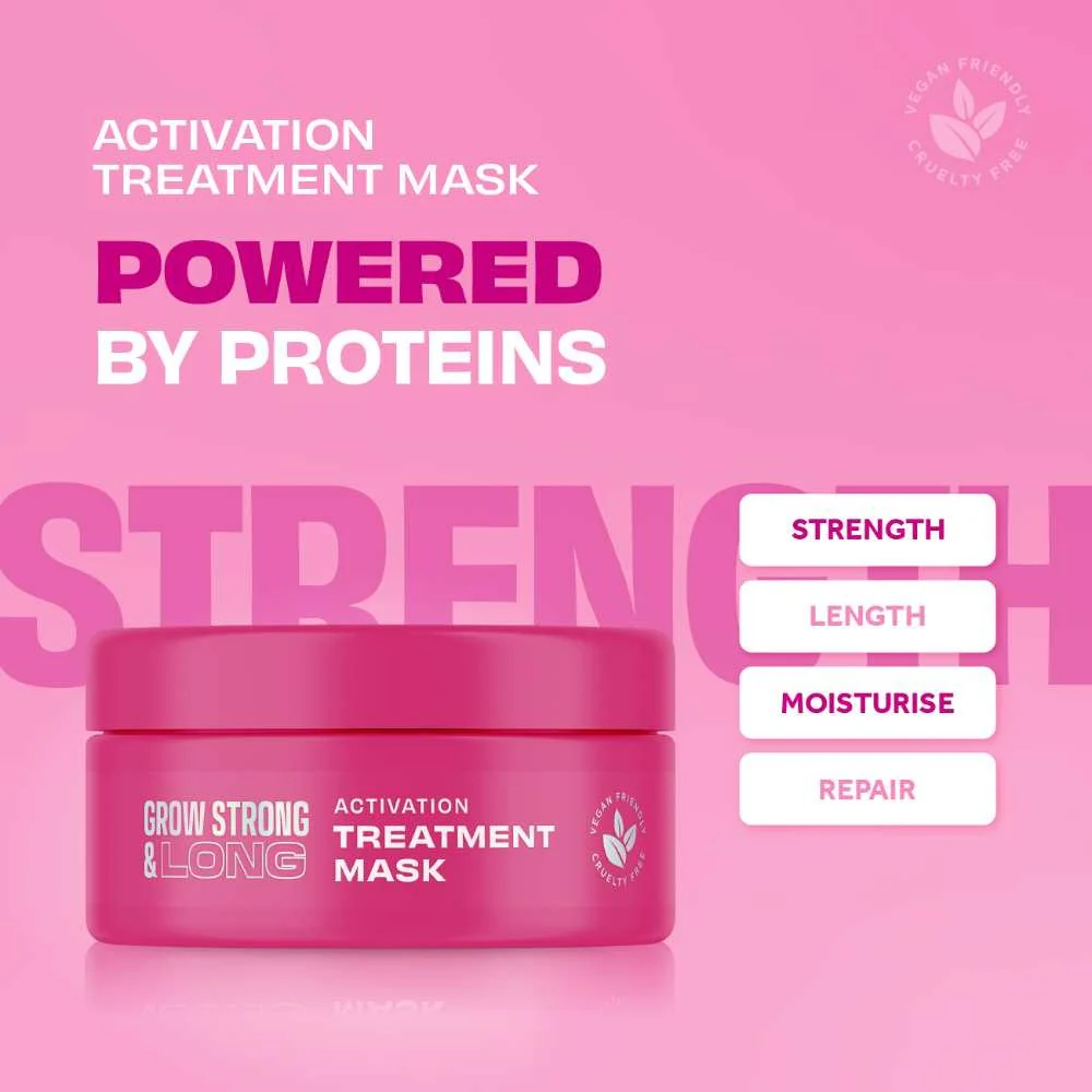 Grow Long & Strong Activation Treatment Mask - 200ml - Image 4