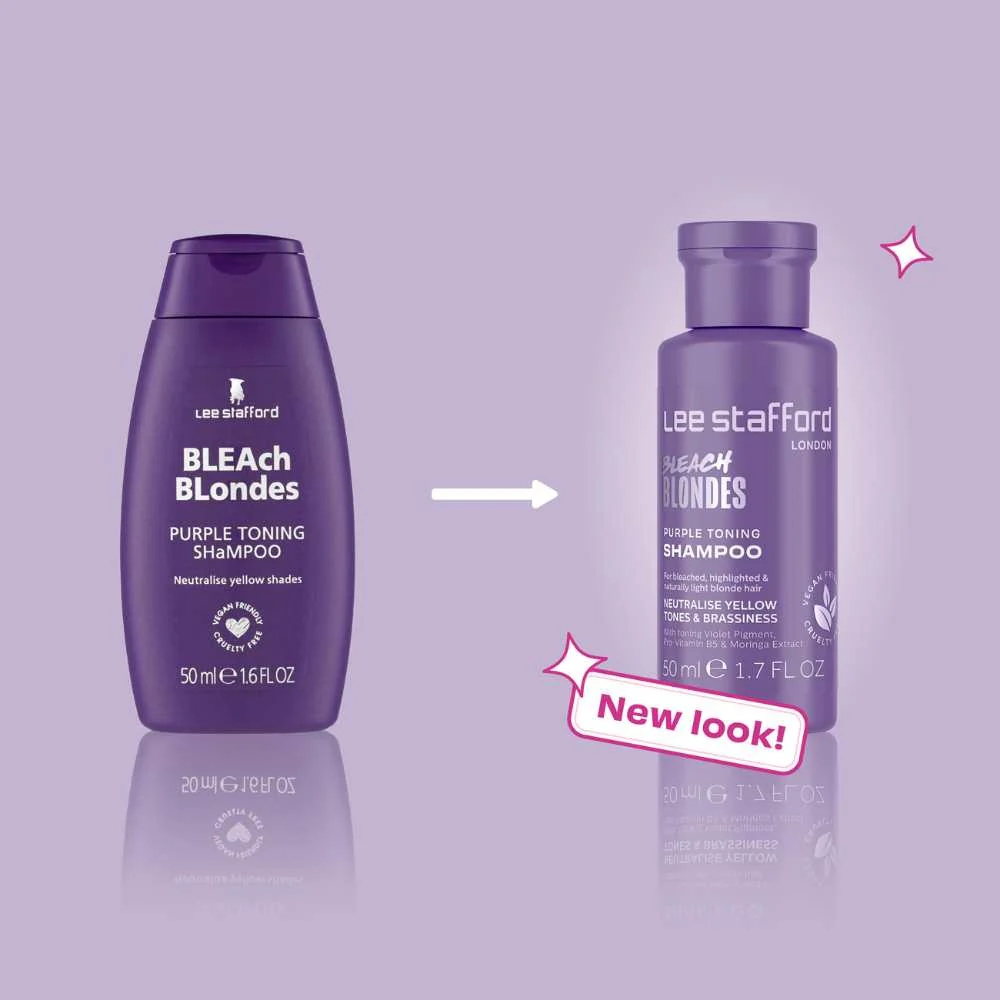 Bleach Blondes Purple Toning Shampoo - 250ml - Image 3