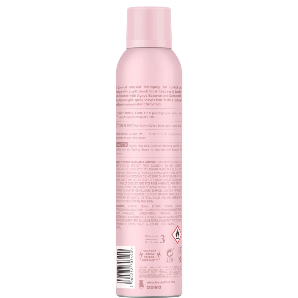 CoCo LoCo & Agave Firm Hold Hair Spray - 250ml - Image 2