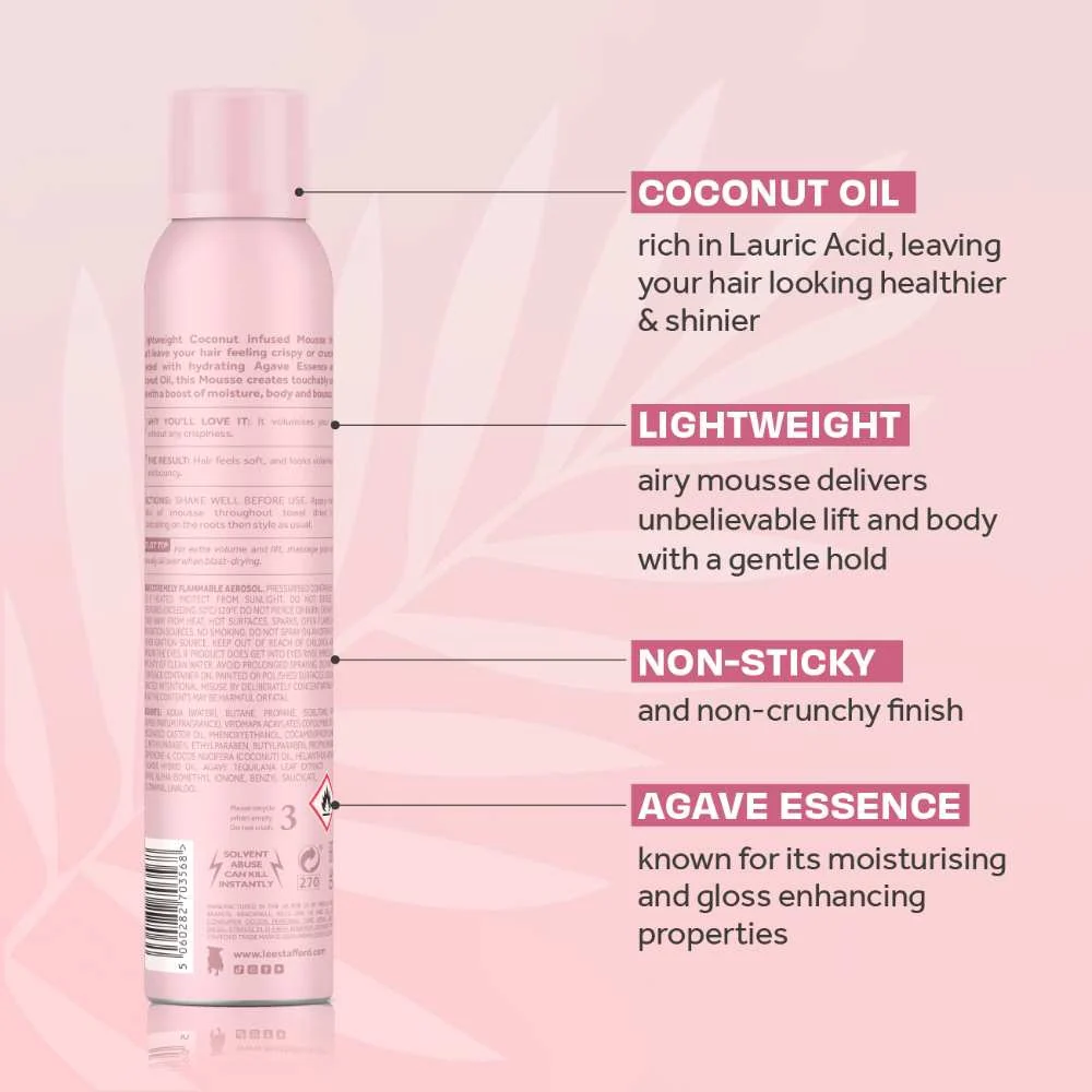 CoCo LoCo & Agave Volumising Mousse - 200ml - Image 4
