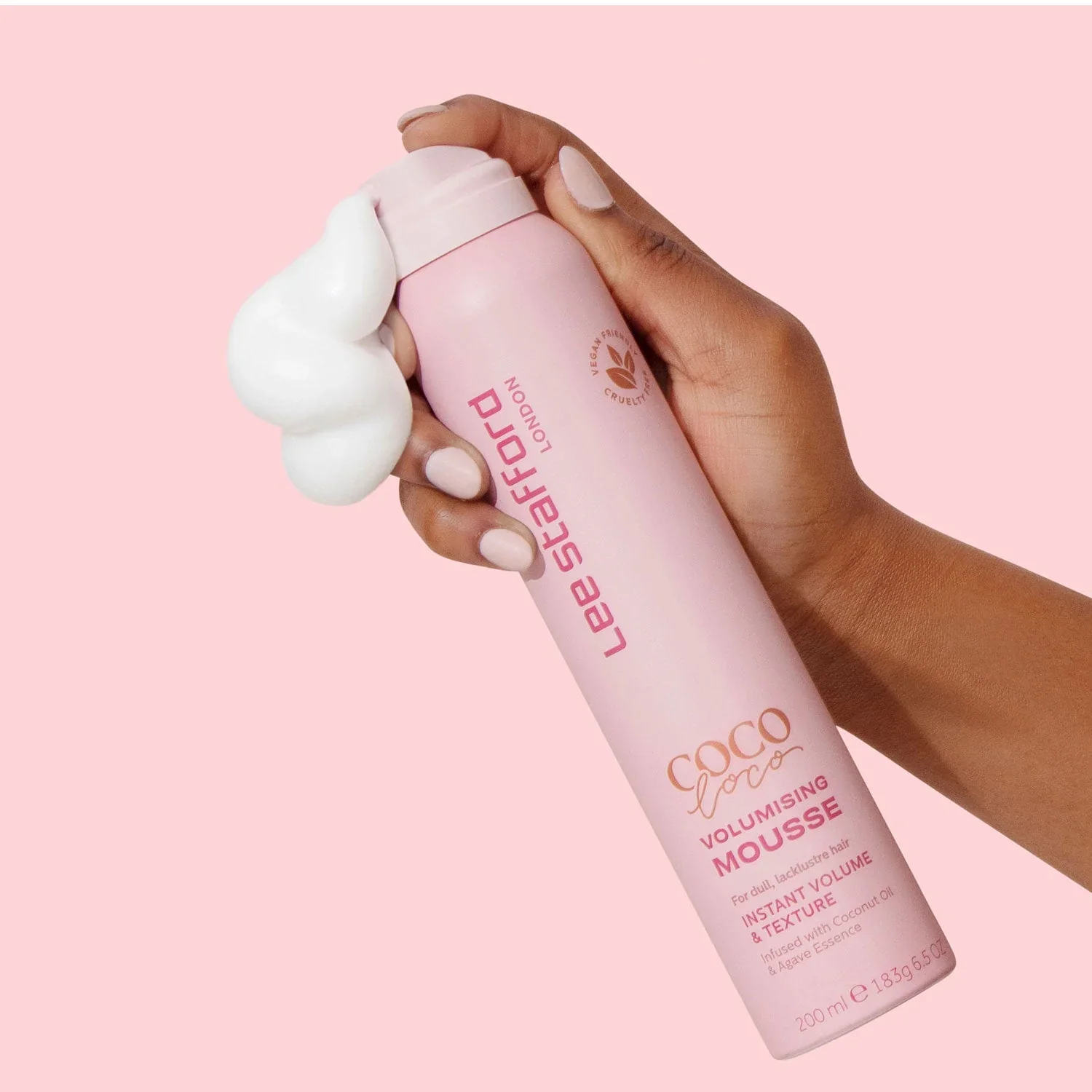 CoCo LoCo & Agave Volumising Mousse - 200ml - Image 5