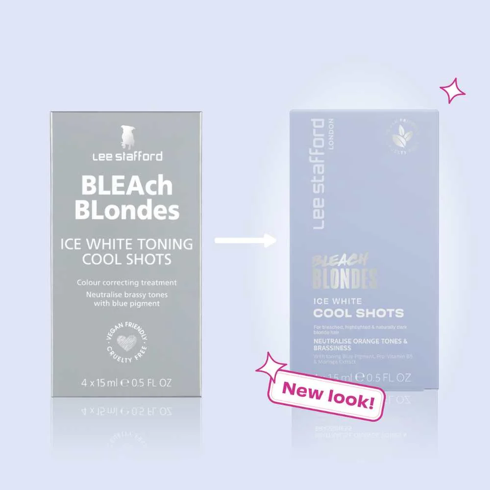 Bleach Blondes Ice White Toning Cool Shots - 4x 15ml - Image 6