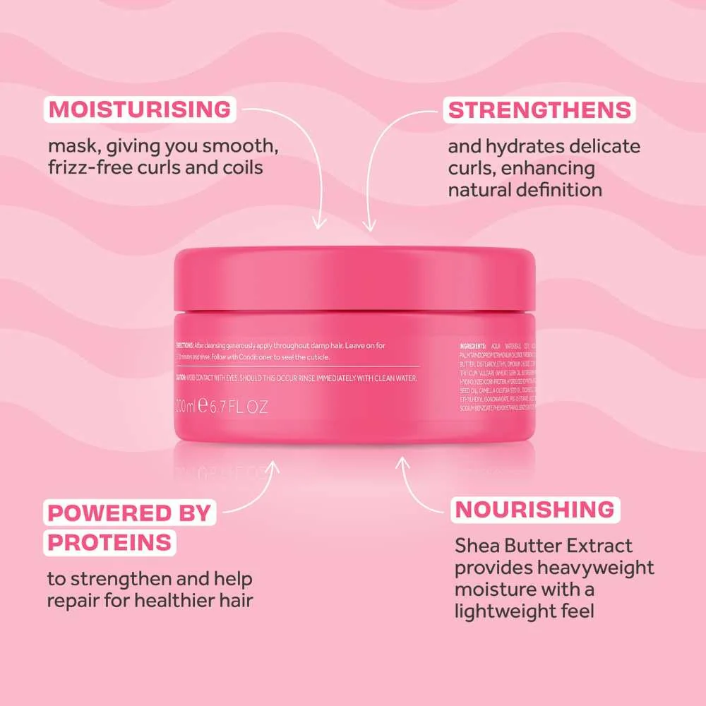 For The Love Of Curls & Coils Hair Mask - 200ml - Image 4
