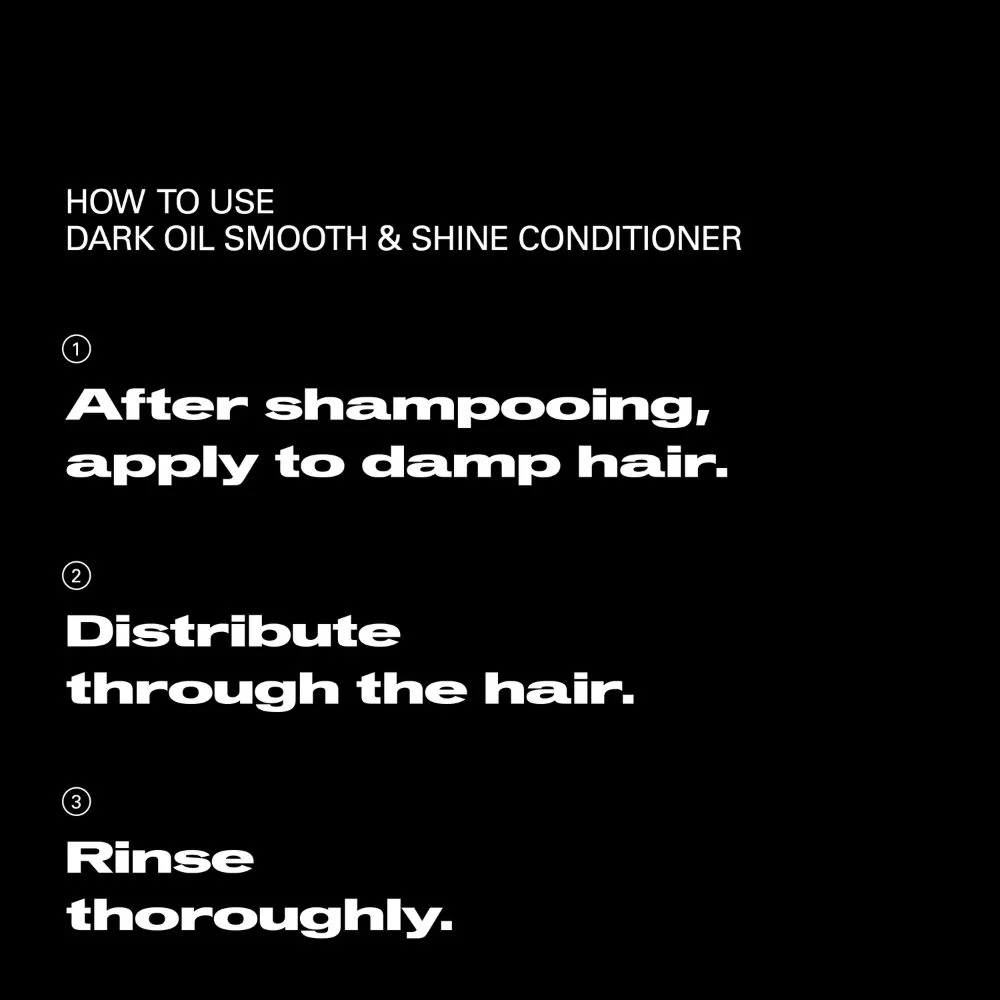Dark Oil Smooth & Shine Conditioner Liter - Image 3