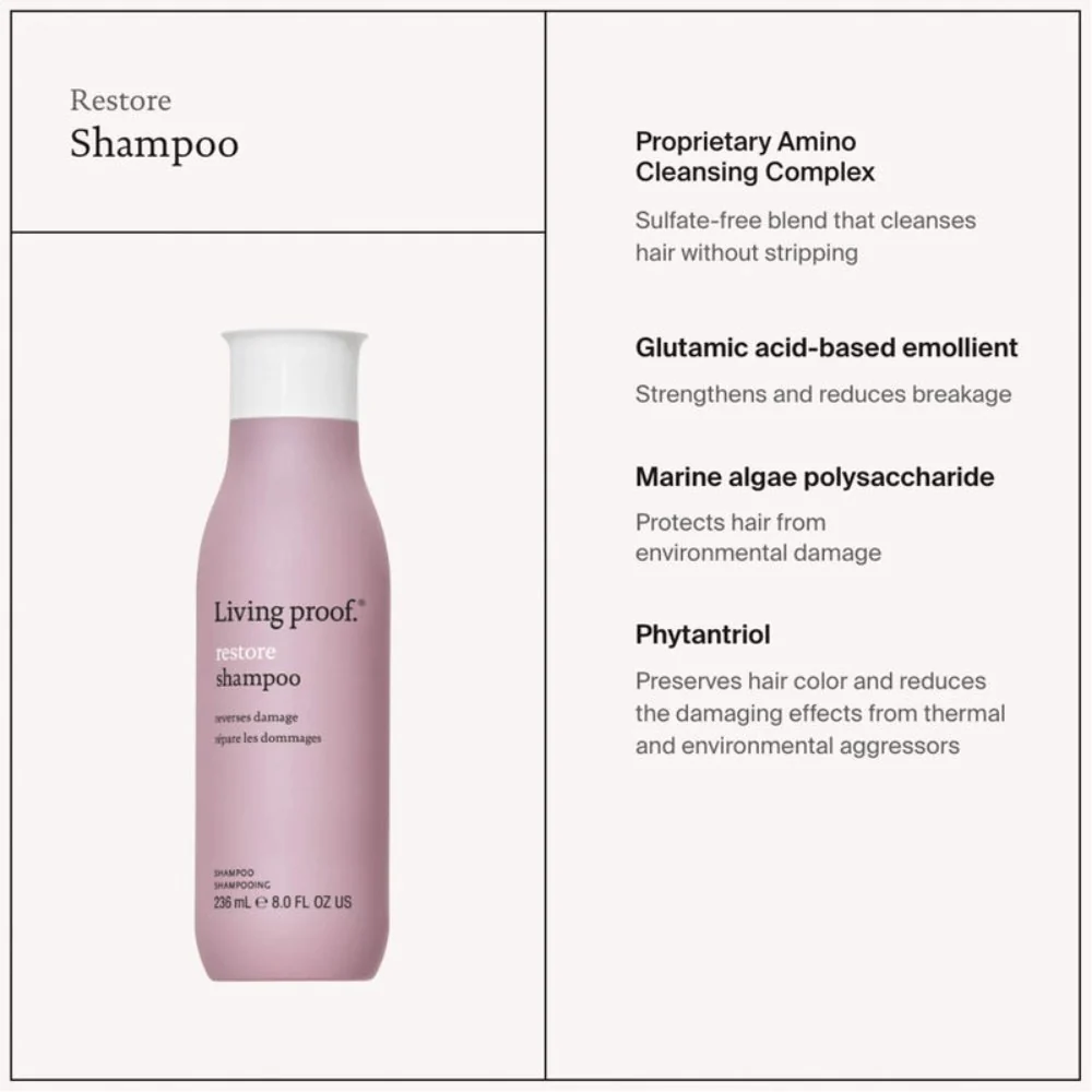 Restore Shampoo - 236ml - Image 4