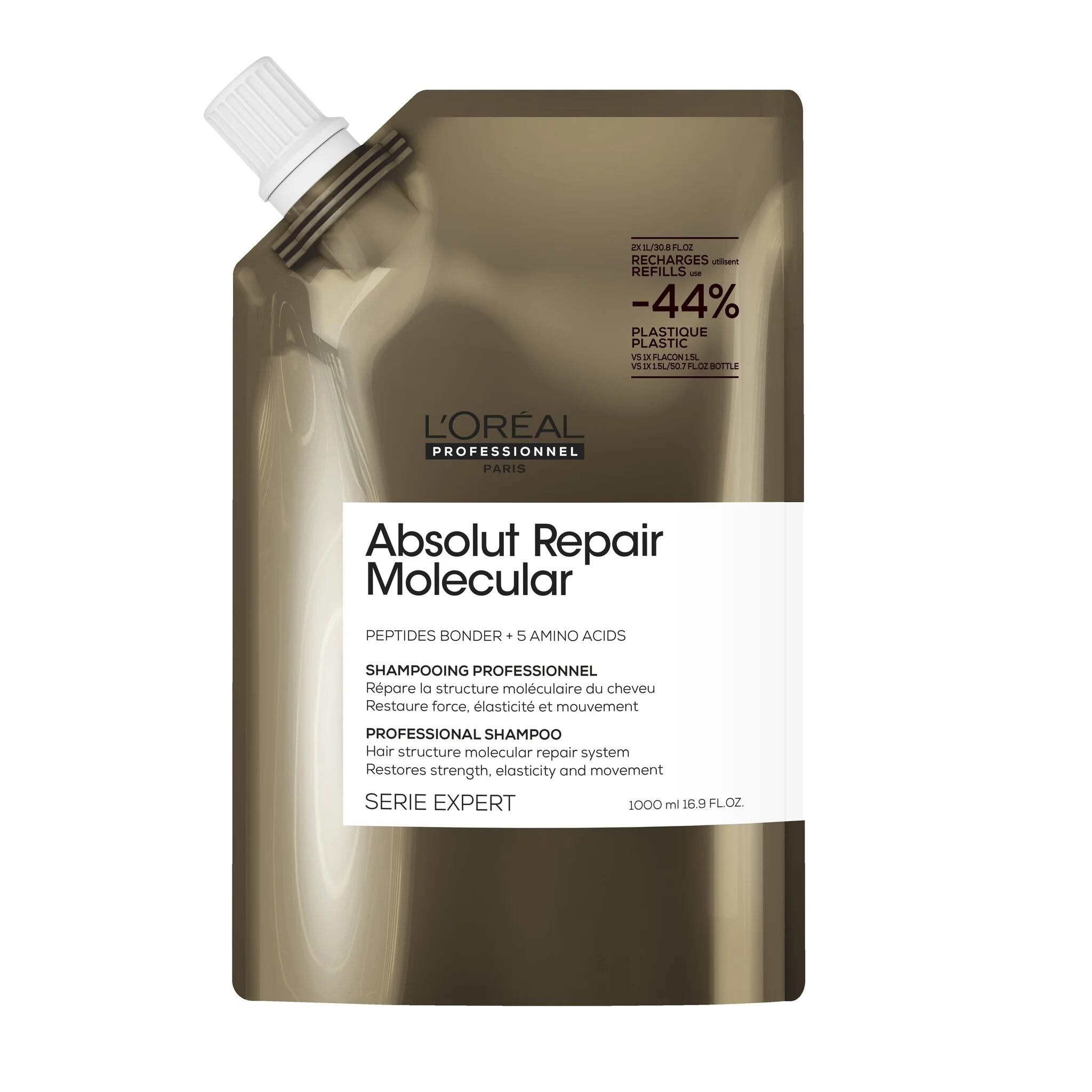 Absolut Repair Molecular Shampoo Refill - 1000ml