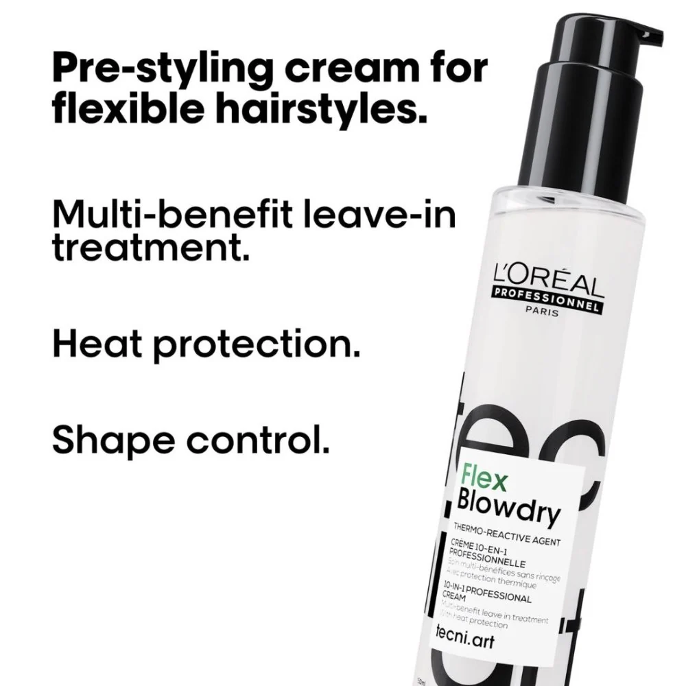 Tecni.ART Flex Blowdry Pre-Styling Crème - 150ml - Image 3