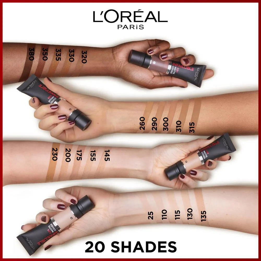 Infaillible 32H Matte Cover Foundation - 30ml - Image 3