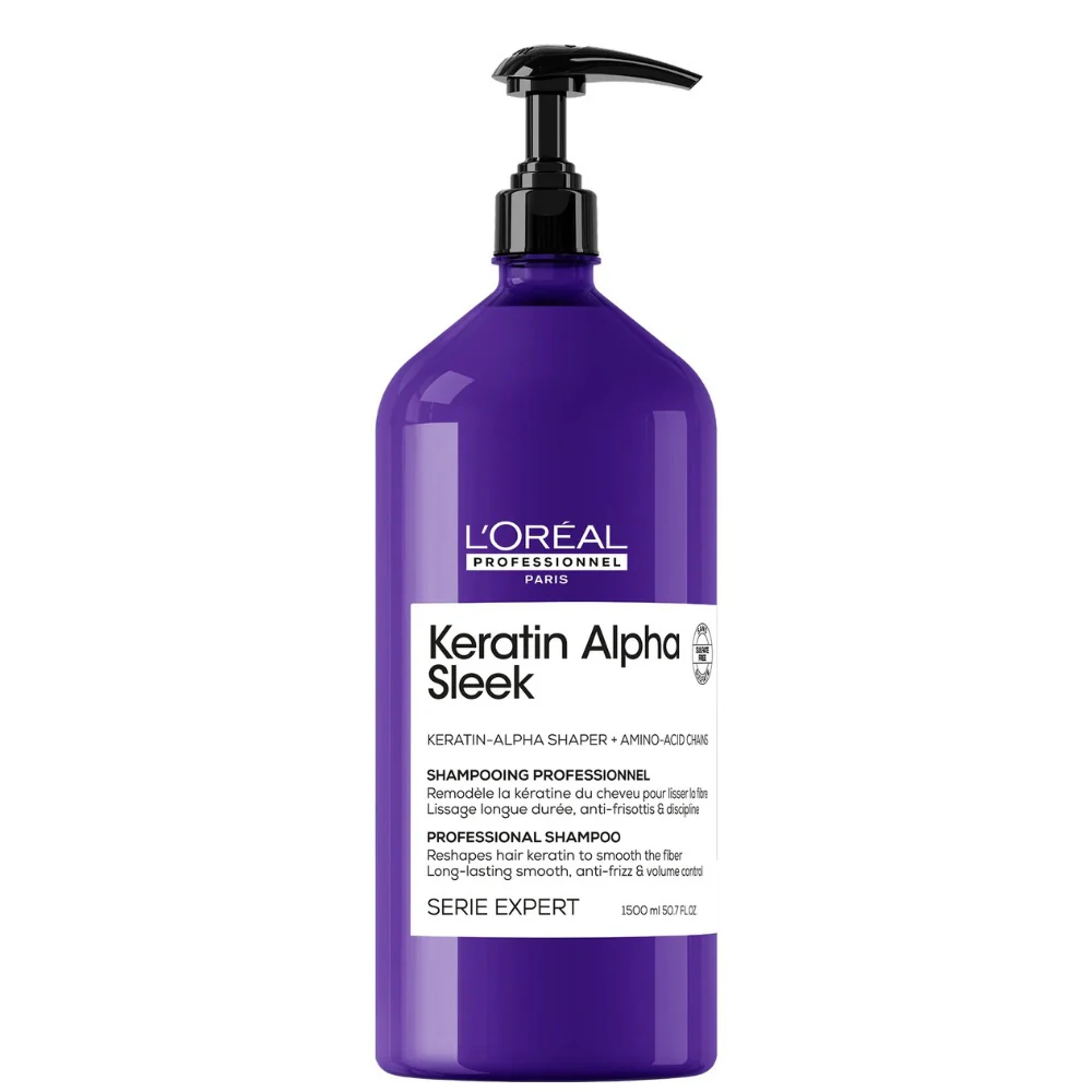Keratin Alpha Sleek Shampoo - 1500ml