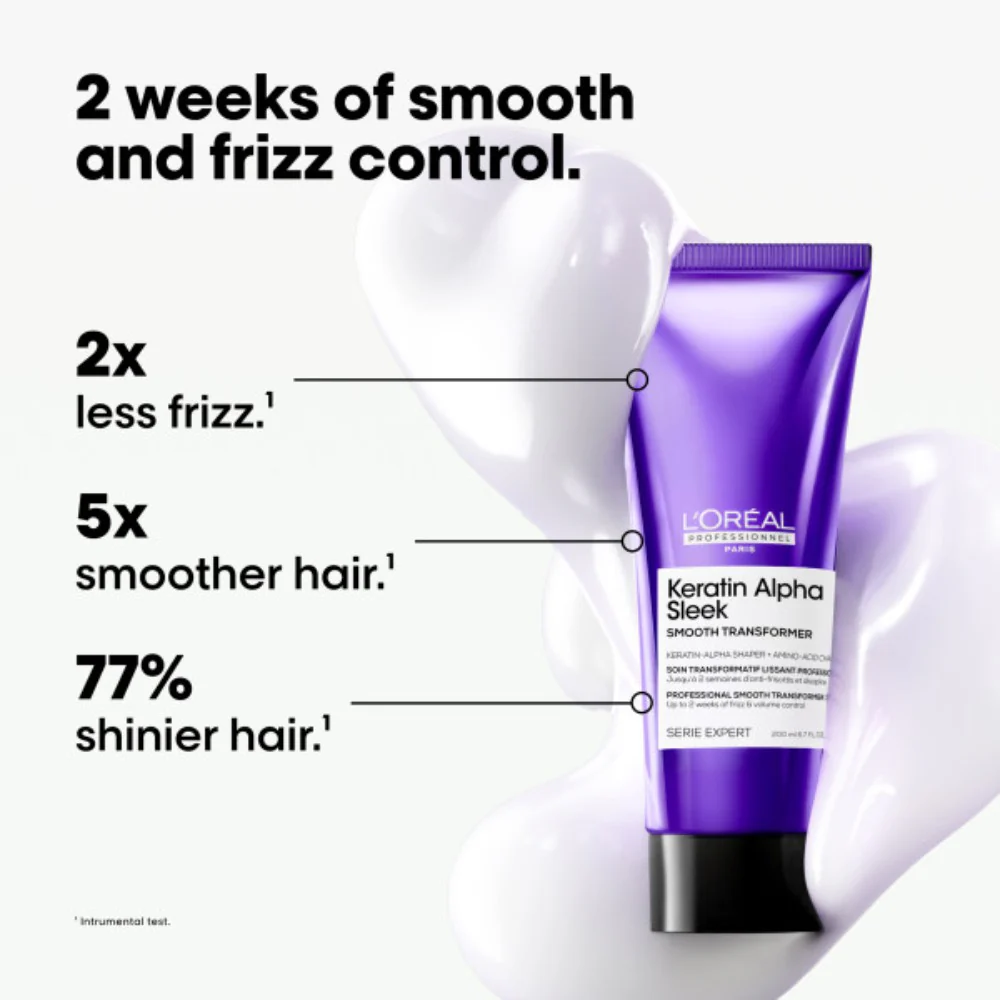 Keratin Alpha Sleek Smooth Transformer - 200ml - Image 2