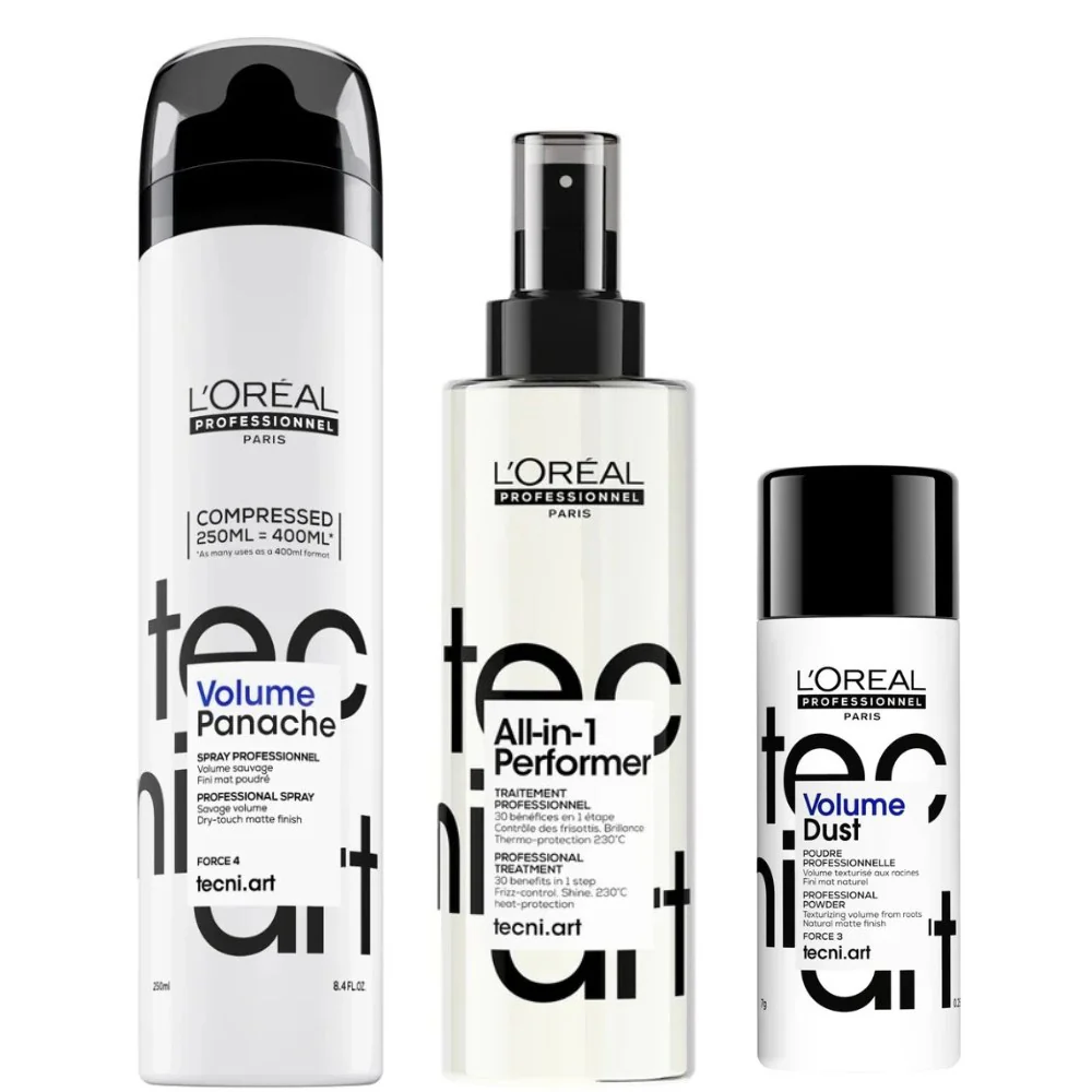 TecniArt Fluffy Hair Set - 250+190ml+7gr