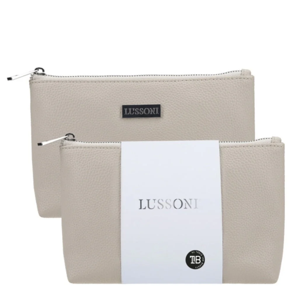 Beauty Bag Vegan Leather - Beige
