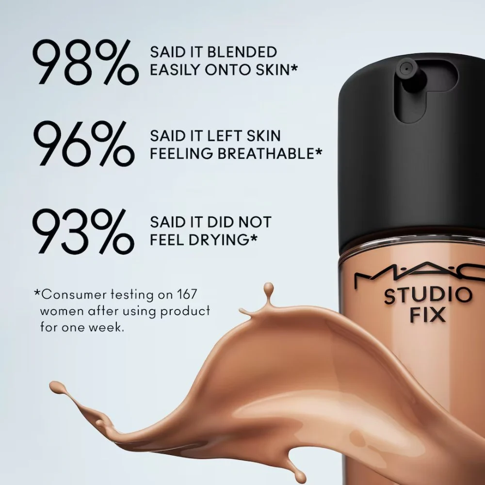 Studio Fix Fluid SPF 15 Foundation - 30ml - Image 3