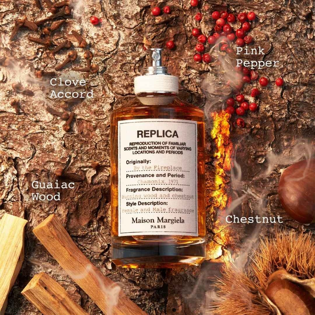 REPLICA By the Fireplace Giftset - 30ml+165gr - Image 4