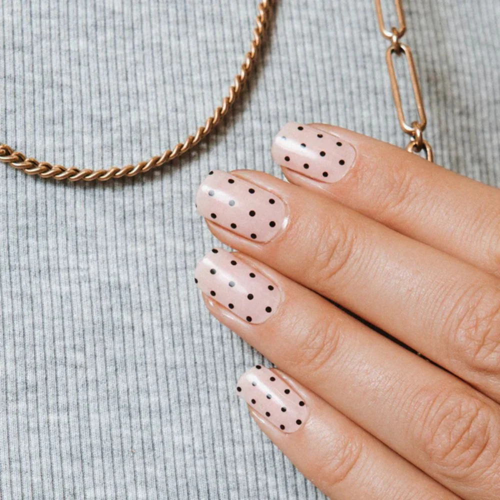 Classic Polka Polish Sticker - 28pcs - Image 4