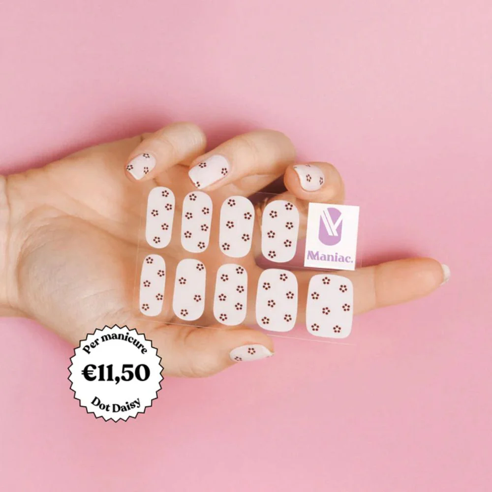 Dot Daisy Polish Sticker - 28pcs - Image 2