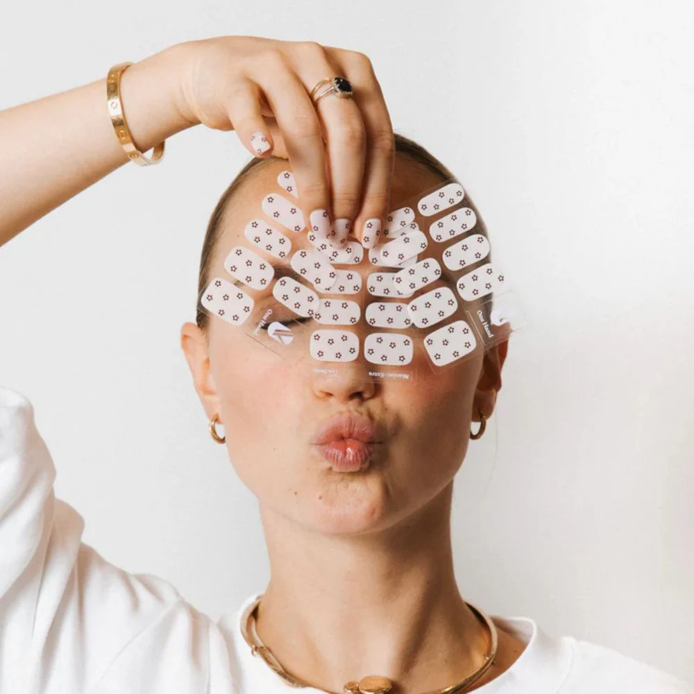 Dot Daisy Polish Sticker - 28pcs - Image 4