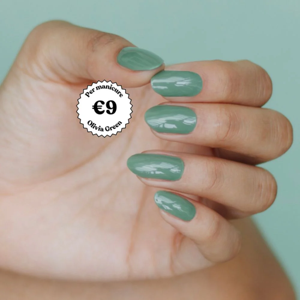 Olivia Green Polish Sticker - 28pcs - Image 3