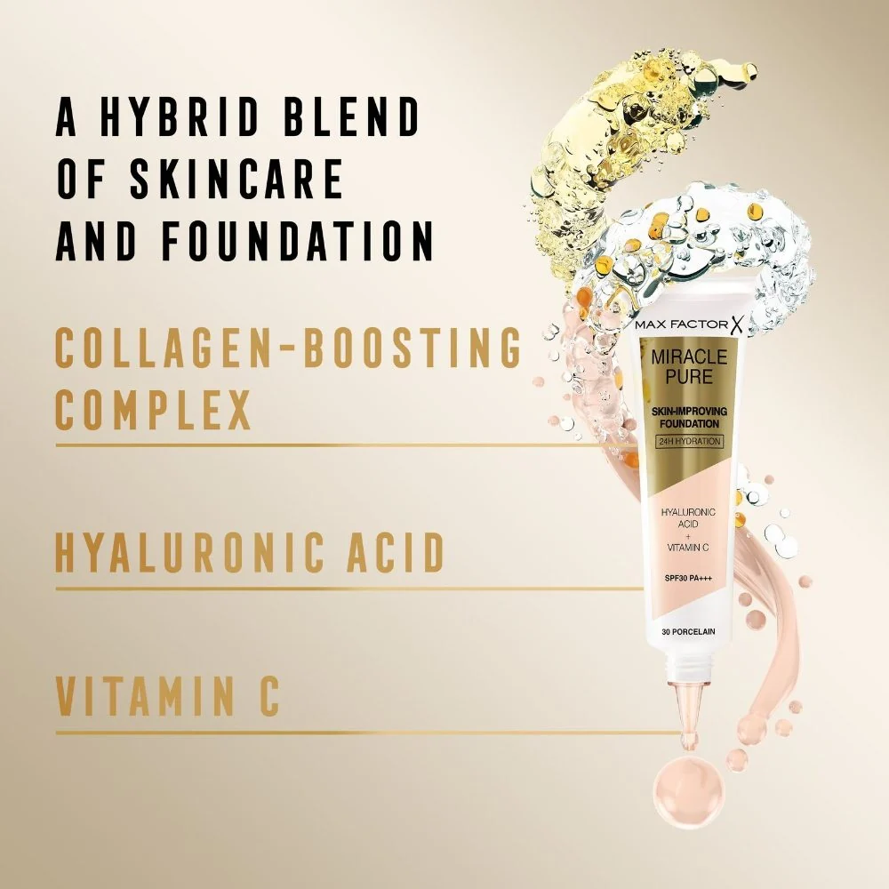 Miracle Pure Skin Improving Foundation - 30ml - Image 3