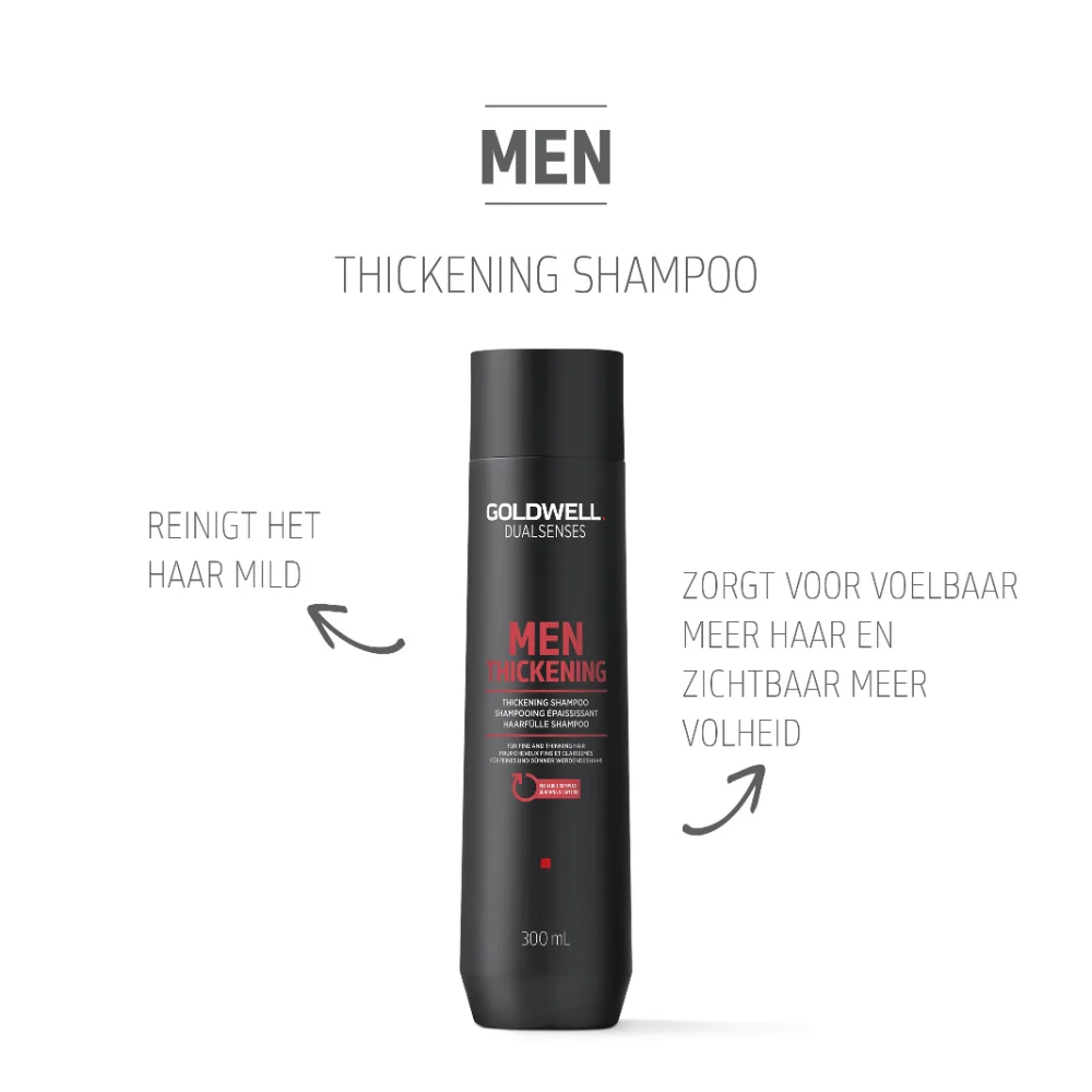 Dualsenses Men Thickening Shampoo - 300ml - Image 2