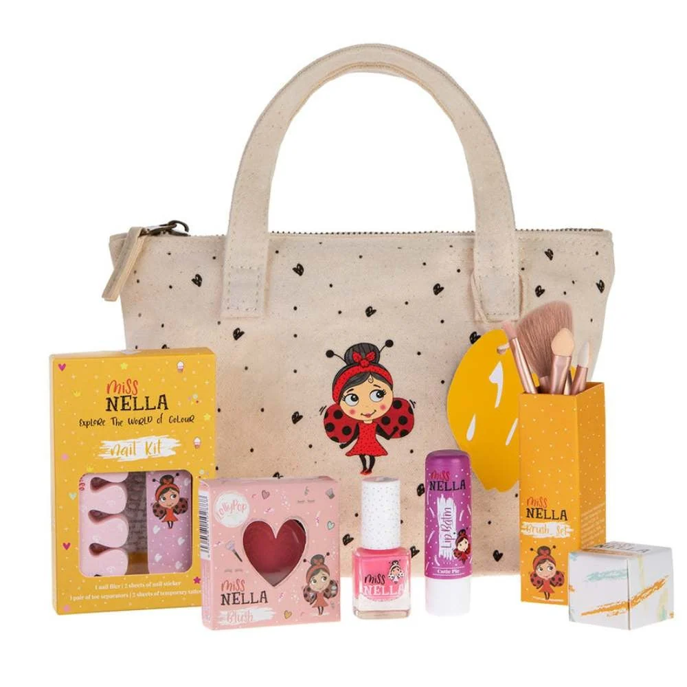 Girly Girl Essentials Canvas Make-up Tas