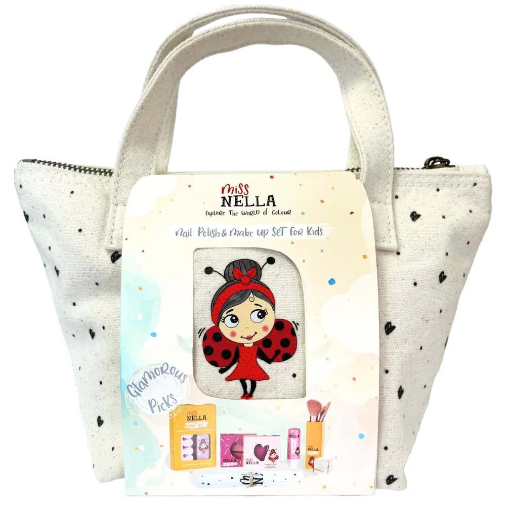 Glamorous Picks Canvas Make-up Tas - Image 2